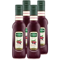 Mathieu Mathieu Teisseire Getränke-Sirup Grenadine 0,25L (4er Pack)