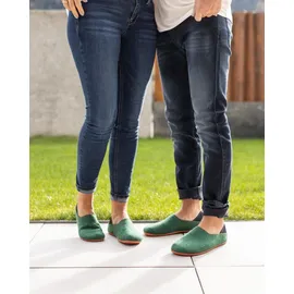 Gottstein Wool Slip-On Grün/Orange 45