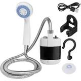 Outdoor Camping Dusche • Manuelle & Elektrische Pumpe • Für Hygiene, Haustierwäsche & Reinigung • Tragbar Mit Wassersack • Ideal Für Reisen