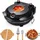 NutriChef Pizzaofen Black