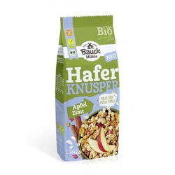 Bauckhof Hafer Knusper Müsli Apfel Zimt bio