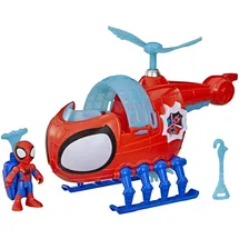 SpiderMan Spidey und Seine Super-Freunde Team Spidey Helikopter Action-Figur 7,6 cm