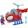 SpiderMan Spidey und Seine Super-Freunde Team Spidey Helikopter Action-Figur 7,6 cm