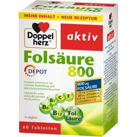 Doppelherz Aktiv Folsäure 800 Depot Tabletten 60 St.