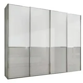 Wiemann Schwebetürenschrank Grau, weiß - 300x217x67 cm