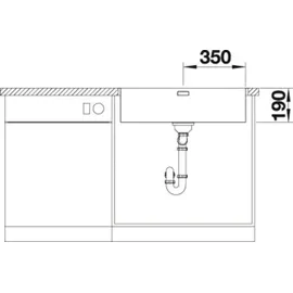 Blanco Andano 700-IF + Handbetätigung + InFino