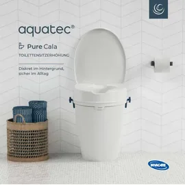 Queralto Aquatec 90 Toilettensitzerhöhung mit Deckel