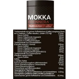 nutrisolution Moka Brenner Premium-Slimming-Kaffee Pulver 100 g