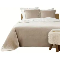 douceur d`interieur Mylene Bettüberwurf 240 x 220 cm Beige