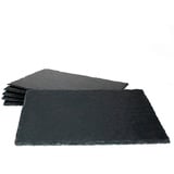 MamboCat Platzset 6er Set Schieferplatte 20x30 cm - 23464665 schwarz