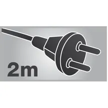 hpf Einbausteckdose 2 St. Weiß