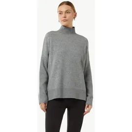 Comma, Strickpullover grau M