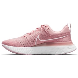 Nike React Infinity Run Flyknit 2 W pink glaze/pink foam/white 39
