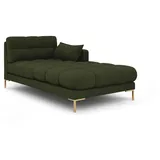 Micadoni Chaiselongue, Grün, Textil, 102x75x185 cm, Hergestellt in Europa, Wohnzimmer, Sessel, Relaxliegen