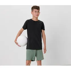 Tchibo - 2 Kinder-Sportshirts - Herren - Gr. 158/164 - schwarz