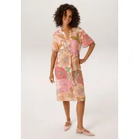 Aniston CASUAL Sommerkleid Blau/Grün/Orange/Pink/Rosa/Weiß 40