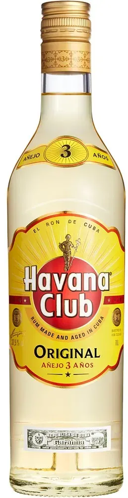 Havana Club Anejo 3 Jahre Rum 37,5% 1l