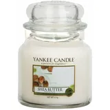 Yankee Candle Shea Butter mittelgroße Kerze 411 g