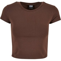 URBAN CLASSICS Cropped Tee T-Shirt, brown XL