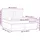 vidaXL Boxspringbett mit Matratze Dunkelbraun 180x200 cm Stoff