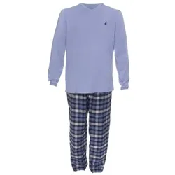 Jockey USA Originals Mix Pyjama Blau Baumwolle Medium Herren