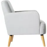 Paperflow Besuchersessel Brooks FTBRO.23.02 grau