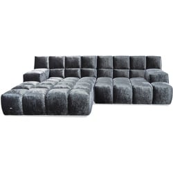 Bretz Ecksofa Ocean 7 Stoff Grau Anthrazit