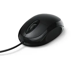Hama MC-100 - Maus - optisch - 3 Tasten - kabelgebunden