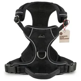 Freudentier Hundegeschirr Schwarz XS