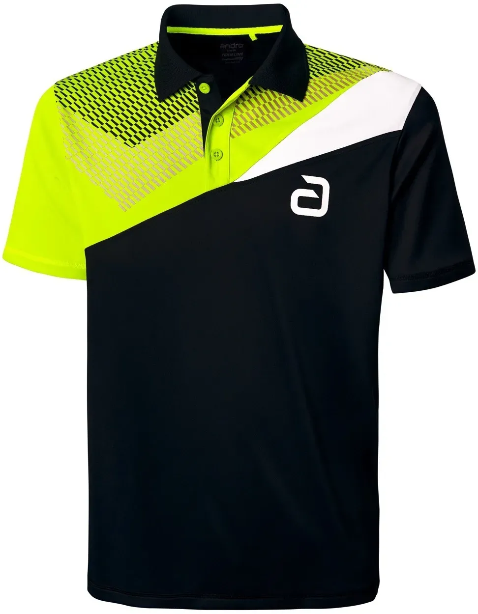 andro Shirt Lavor schwarz/gelb 5XL - 5XL