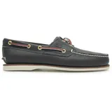 Timberland Herren Classic Boat Full Grain Leather Blue Schuhe 43 EU - 43 EU