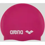Arena Kappe Classic Silicone Fuchsia-weiß Einheitsgröße