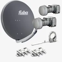 Fuba Sat Anlage 2 Teilnehmer - 2 Satelliten |