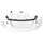 AcquaVapore Eckbadewanne 140 x 140 cm (W05R-TH)