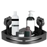 Duschablage Ohne Bohren Ecke Duschablage Mit Saugnäpfen Rostfreie Badezimmer Organizer Für Shampoo Und Duschgel Badregal Duschablagen Shampoo Halterung Eckablage Eckregal Duschkorb Für Bad Küche