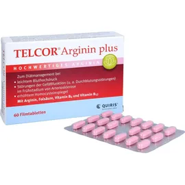 Quiris Healthcare GmbH & Co KG Telcor Arginin plus Filmtabletten 60 St.