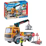 Playmobil Action Baustellen-LKW mit Kran 71750