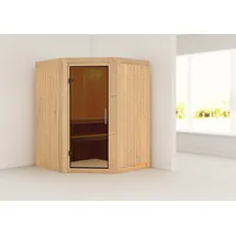 Karibu Sauna "Angel" SET naturbelassen ohne Ofen