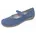 Spangenballerina blau 39