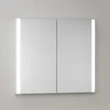 Keuco Somaris Spiegelschrank Wandeinbau 2-türig, mit Spiegelheizung