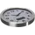 Perel Wanduhr Silber 35 cm