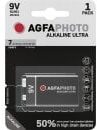 AGFAPHOTO Batterie Alkaline 9V E-Block 1er Blister