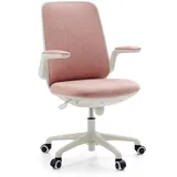 HJH Office Swivelo Stoff Rosa