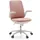 HJH Office Swivelo Stoff Rosa