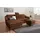 sit&more Ecksofa SIT & MORE "Cardoso L-Form", braun (cognac), B:264cm H:90cm T:162cm, Luxus-Microfaser 2 (100% Polyester);Luxus-Microfaser ALTARA NUBUCK (100% Polyester);Luxus-Microfaser 1 (100% Polyester), Sofas, Ecksofa, mit Federkern, wahlweise mit Bettfunktion