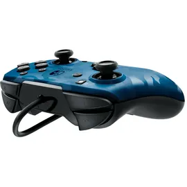 PDP Faceoff Deluxe + Audio Controller Blau Nintendo Switch