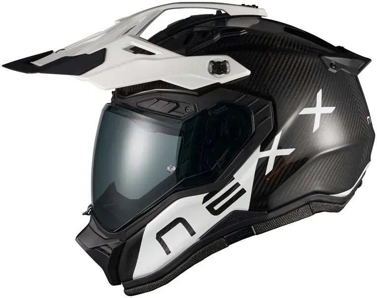 NEXX Helm X.Rally Gravix Carbon-Weiß - XXL
