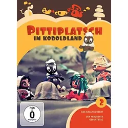 Pittiplatsch im Koboldland. Vol. 2 - 2 DVDs (Das Krachkonzert + Der verdrehte Geburtstag) | Zustand: Neu & original versiegelt