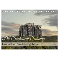 Calvendo Die Sächsische Schweiz / Faszination Sandsteingebirge (Tischkalender 2026