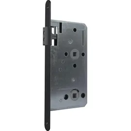KFV Magnetfallenschloss WC 78mm Edelstahl schwarz lackiert